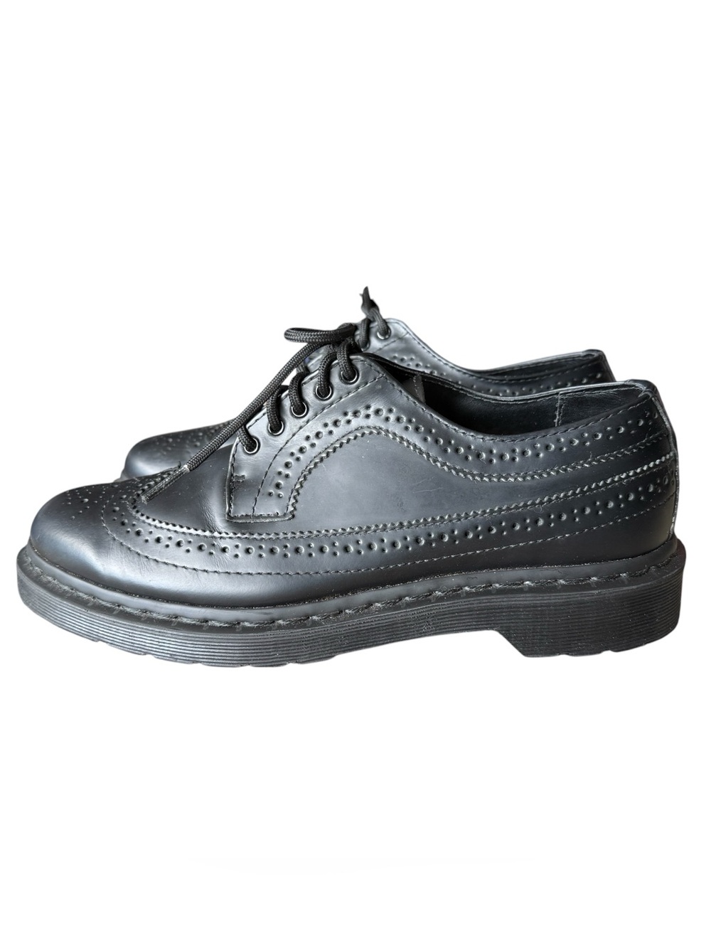 Dr. Marten Smooth Leather Brogue Shoes, Men’s 8 Doc DM